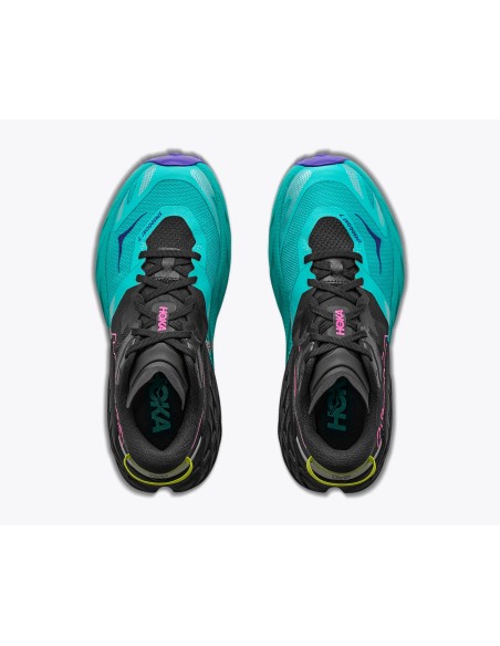 HOKA Speedgoat 7 Mujer black / electric aqua