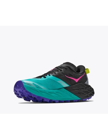 HOKA Speedgoat 7 Mujer black / electric aqua