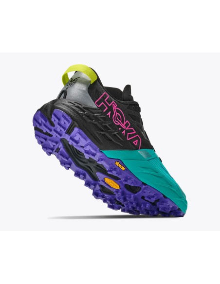 HOKA Speedgoat 7 Mujer black / electric aqua