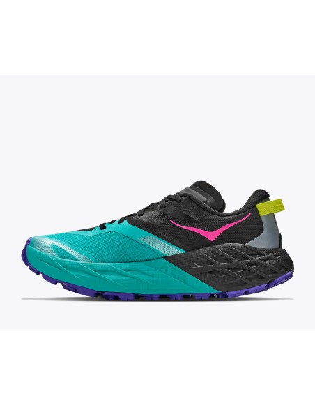 HOKA Speedgoat 7 Mujer black / electric aqua
