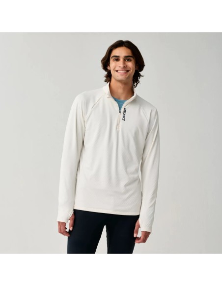 BROOKS Momentum Thermal 1/2 Zip Bone