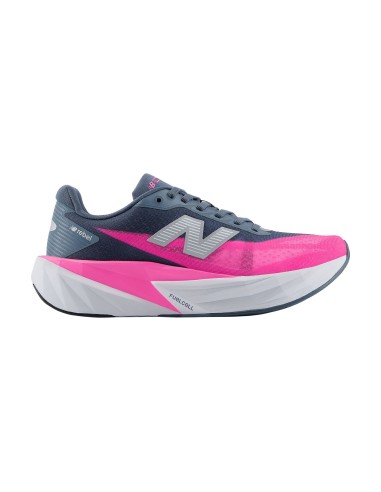 New Balance Fuelcell Rebel v5 Shadow Blue/Pink Heat