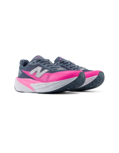 New Balance Fuelcell Rebel v5 Shadow Blue/Pink Heat