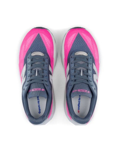 New Balance Fuelcell Rebel v5 Shadow Blue/Pink Heat