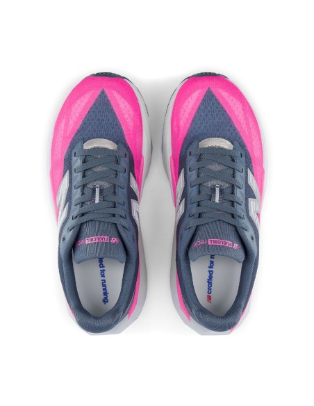 New Balance Fuelcell Rebel v5 Shadow Blue/Pink Heat