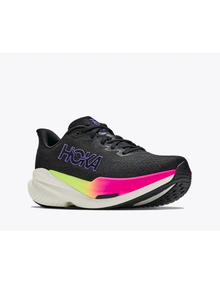 HOKA Mach X 3 black / neon nebula