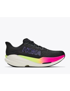 HOKA Mach X 3 black / neon nebula